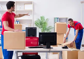 People are moving pianos
